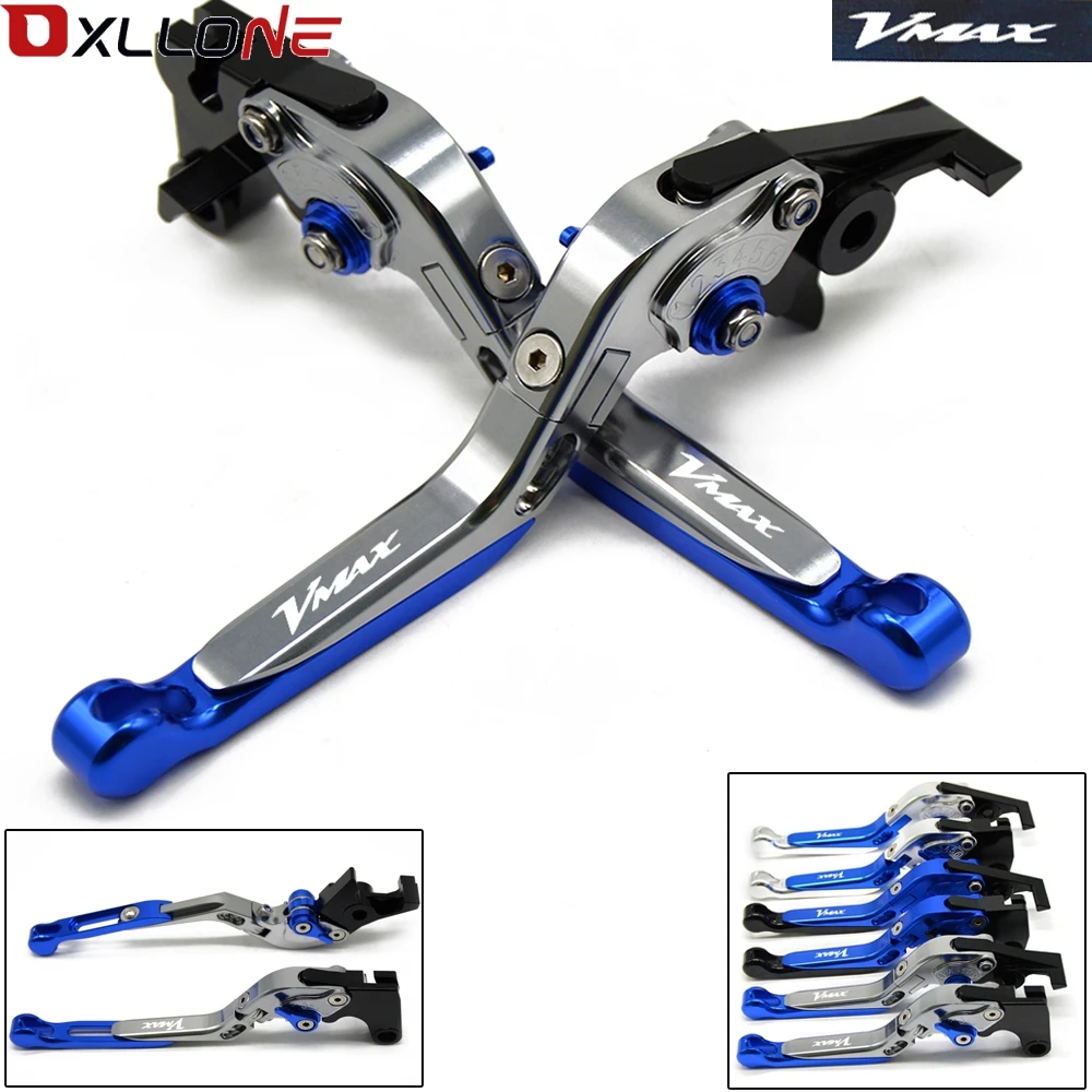 

For Yamaha V-MAX VMAX 1200 2009 - 2016 Foldable Extendable Brake Clutch Levers 2009 2010 2012 2013 2014 2015 2016