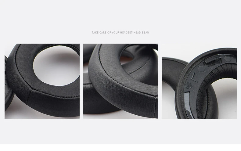 Replacement Cushions Ear Pads for Sony PS3 PS4 Gold Wireless Playstation 3 Playstation 4 CECHYA-0083 Stereo 7.1 Virtual Surround Headphones Earpad (4)