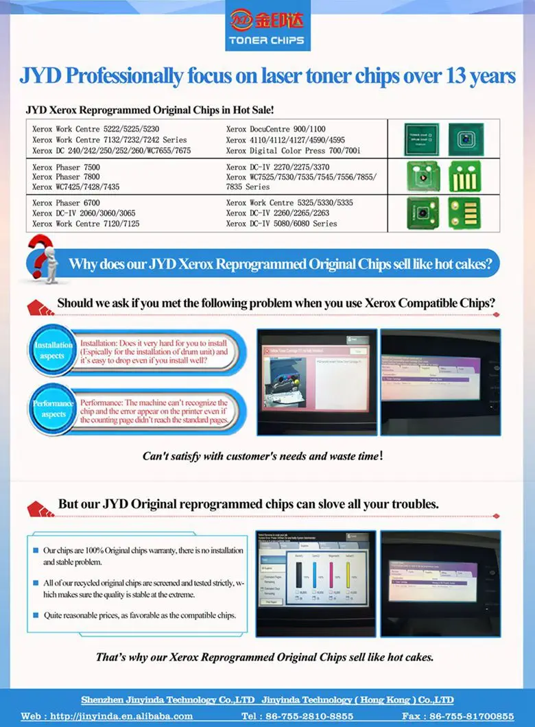 JYD Xerox chips__