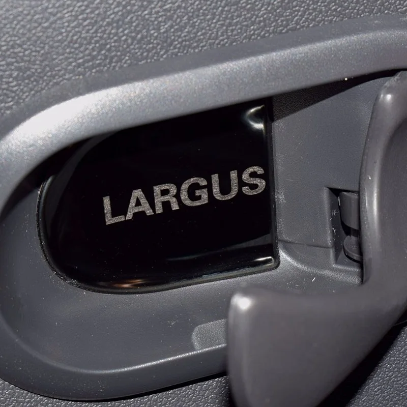 

4pcs stainless steel interior inner door handle bowl cover trim for Lada Largus