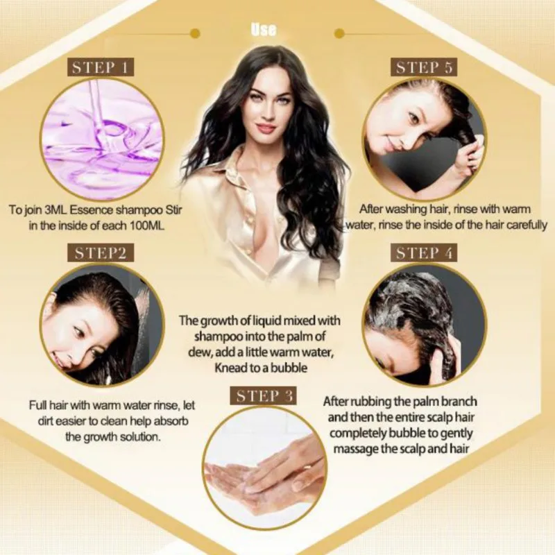 Поврежденные волосы ремонт быстрый рост волос сывороточная эссенция для женщин анти выпадение волос растет быстрее ремонт грубой (20 мл)