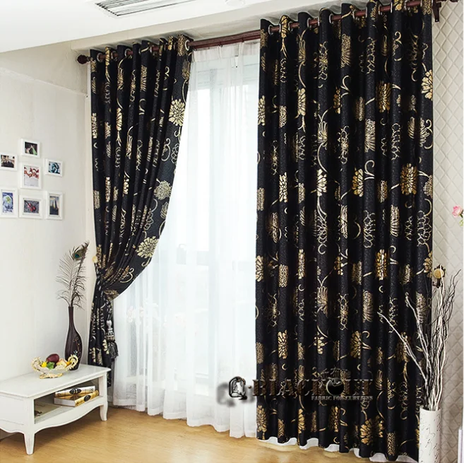 Black Curtains black curtains cheap : Online Get Cheap Black Grommet Curtains -Aliexpress.com | Alibaba ...