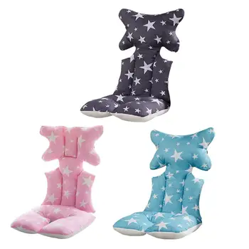 

Baby Printed Stroller Pad Seat Warm Cushion Pad mattresses Pillow Cover Child Carriage Cart Thicken Pad Trolley Chair Cushion