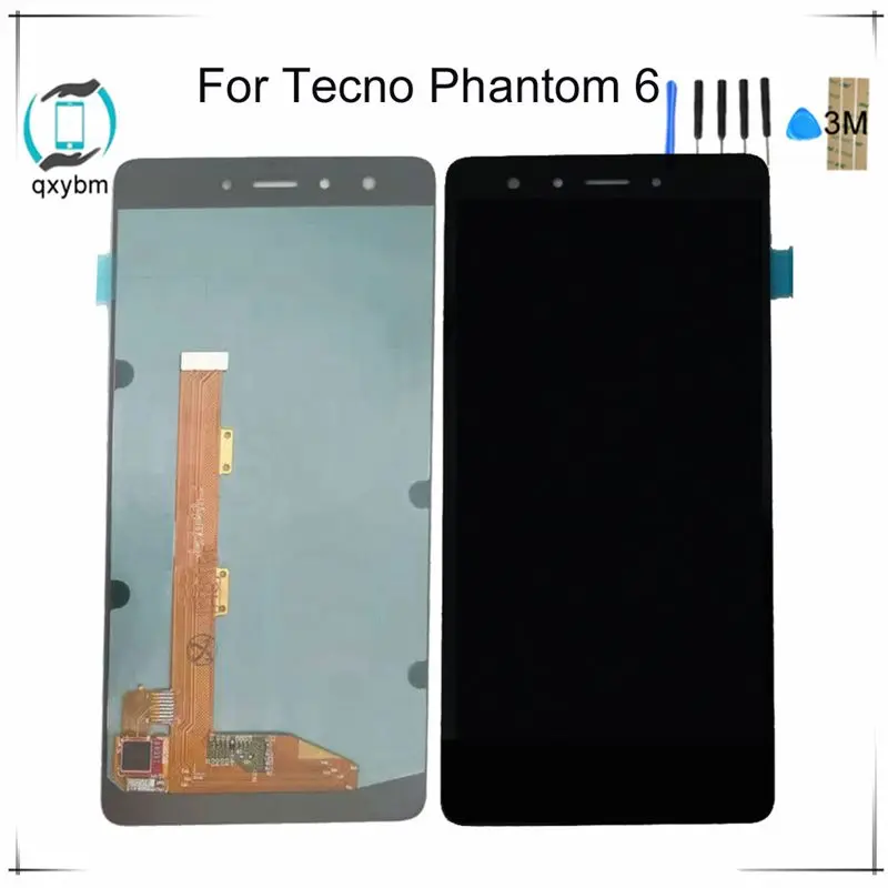 

For TECNO Phantom 6 Touch Screen Sensor Panel LCD Display Assembly Replacement Repair Parts 5.5 inch For TECNO Phantom 6 LCD
