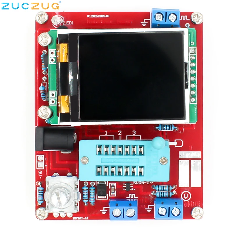 

Multifunctional Tester GM328 Transistor Tester Diode Capacitance ESR Voltage Frequency Meter PWM Square Wave Signal Generator