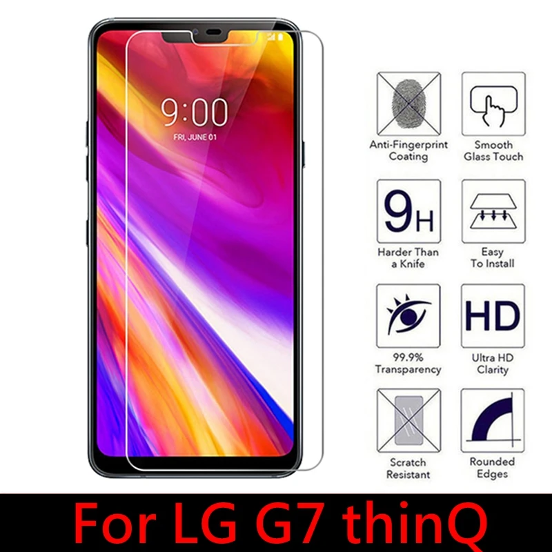 

2.5D Tempered Glass for LG G7 thinQ G7 One 9H High Quality Explosion-proof Protective Film Screen Protector for LG G7 G7 Fit