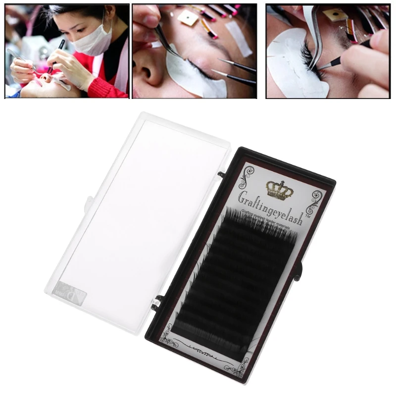 

D Thickness Rapid Blooming Volume Eyelash Extensions Fast Fan Individual Lashes