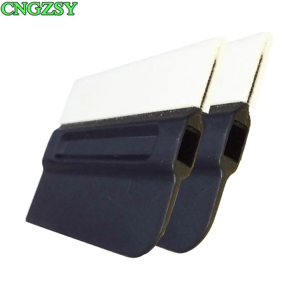 CNGZSY 2 шт. Professional пластик шерсть долговечный скребок без магнитного держателя для автомобиля винил плёнки наклейки Чехлы мангала упаковка