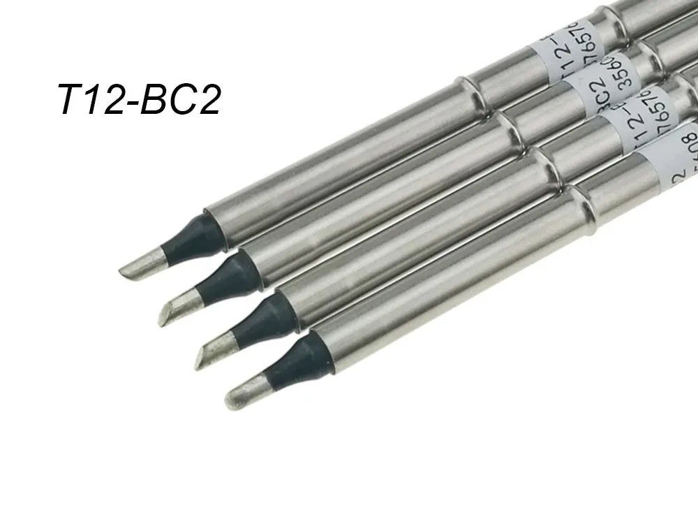 KSGER T12-KU BC2 XA High-grade T12 Black DIY Welding Tips Soldering Iron For FX951 STM32 OLEDLED Soldering Station 7S Melt Tin (16)