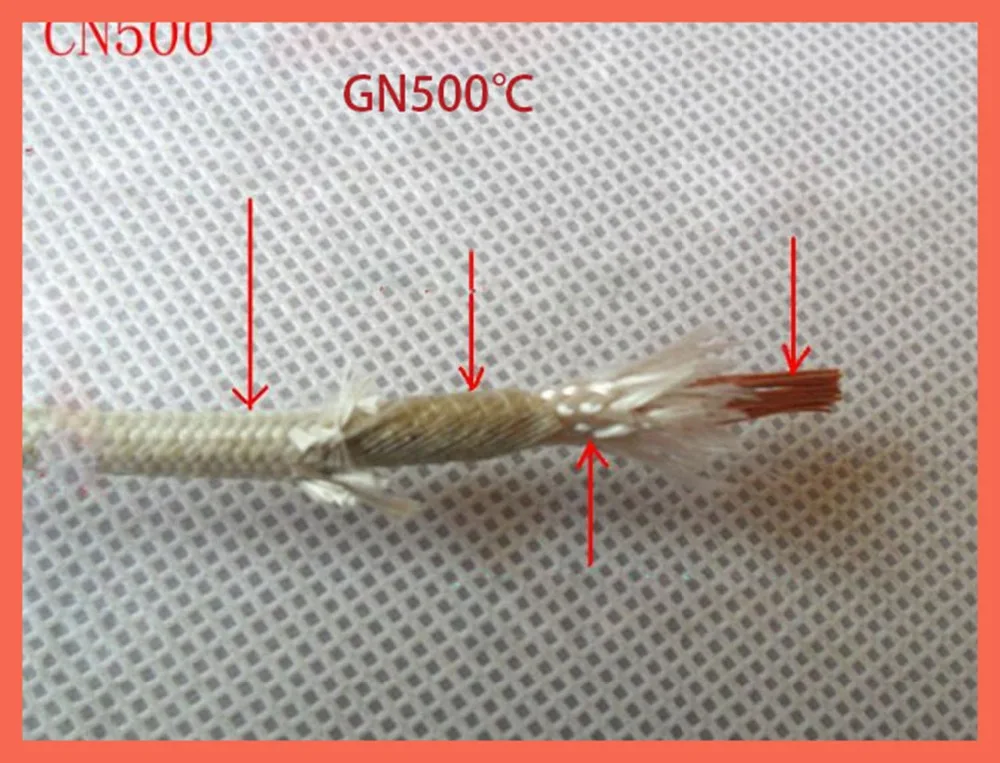 3 м), 1,5 квадратный слюды высокотемпературная линия 500 градусы высокой температуры провода CN500 огонь-защищенный провод