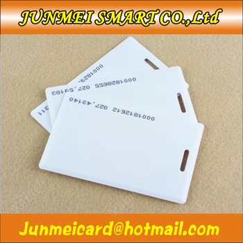 

1000pcs thick TK4100 125KHz RFID blank card clamshell card