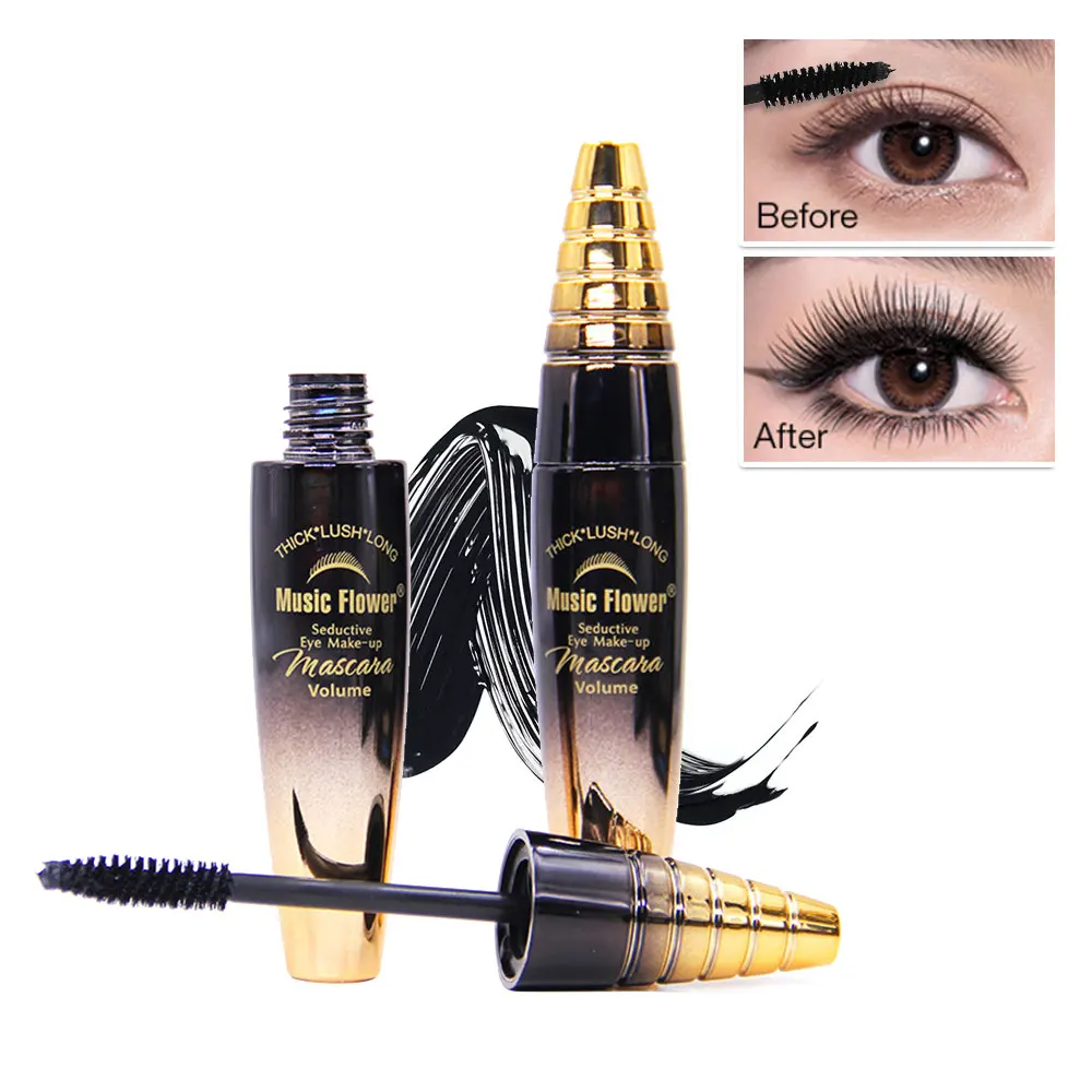 

Nourishing Mascara Fiberny Long Eyelashes Thickening Anti-Smudge Eye Makeup glossier