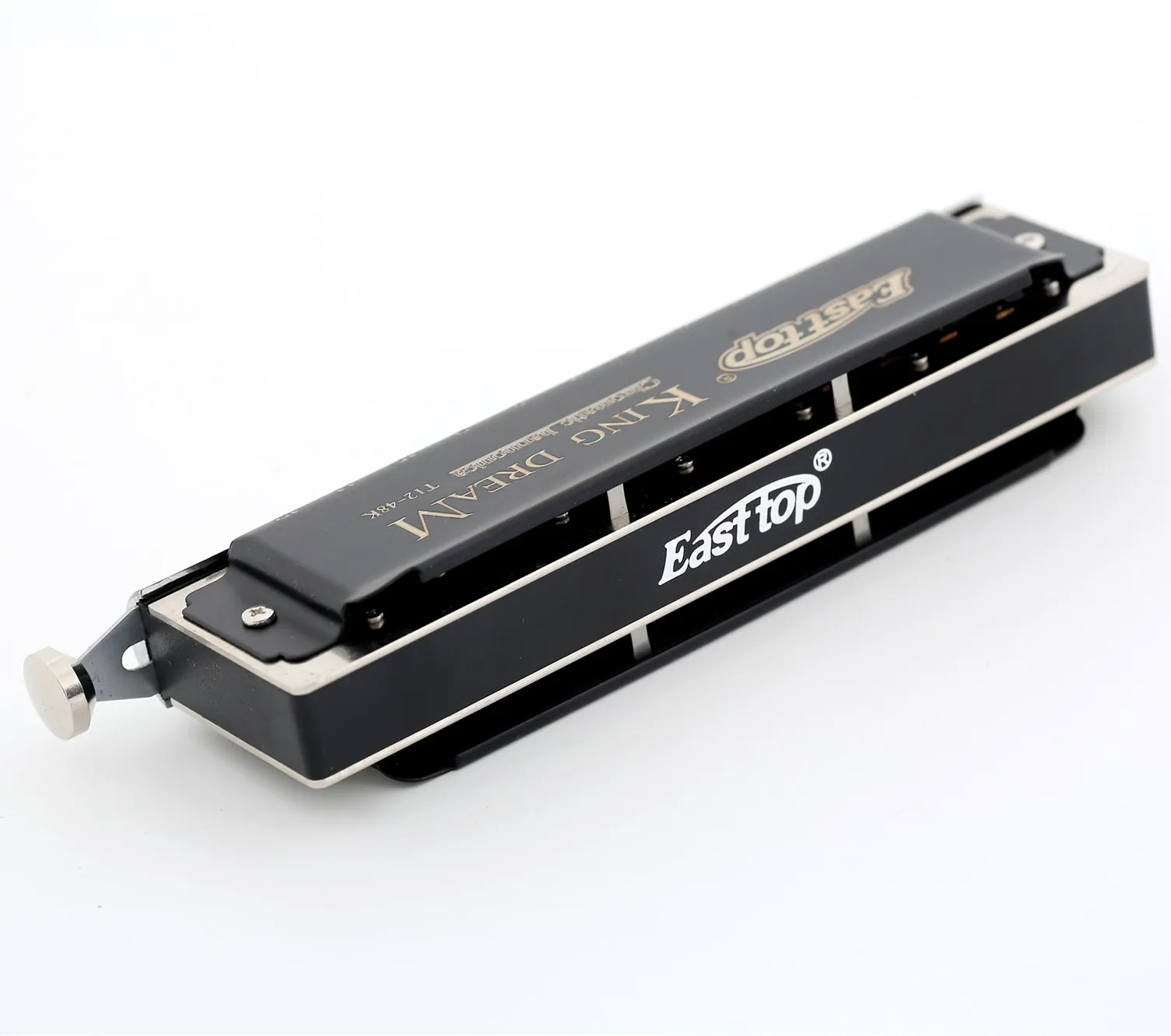 12-hole Key C chromatic harmonica