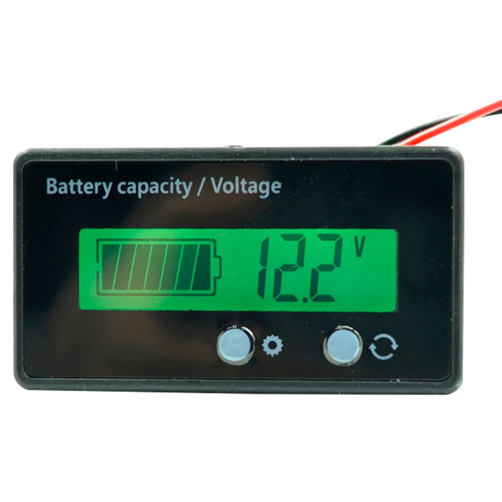 

Free shipping Lithium Battery Capacity Indicator Voltage Tester Power Meter LCD Digital Voltmeter for 12V/24V/36V/48V Acid Lead