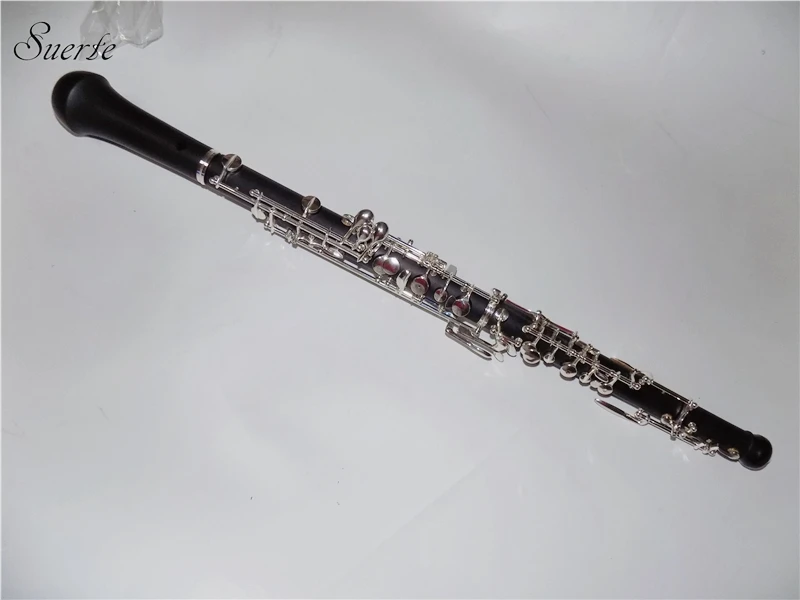 Композитные oboe полу авто полный Авто ключи с серебристым напылением с чехлом деревянный ветер Музыкальные инструменты профессиональный