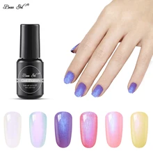 Beau Gel 8ml Shell Mermaid UV Gel Varnish Pearl Shell UV LED Gel Polish Semi Permanent Hybrid Varnish Soak Off Gel Nail Polish