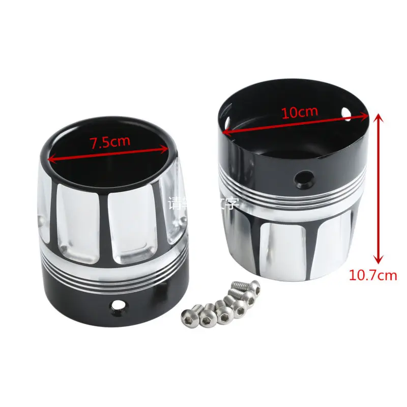 Burst 4 &quotторцевые колпачки глушители для Harley Touring 09 16 Road King Electra Street Glide FLHX FLTRX Ultra
