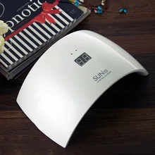 Sun9s 24 Вт Лампа для ногтей Сушилка для Ногтей Лампы для ногтей Led лампа для сушки ногтей Лампа для гель с ЖК-Цифровым Дисплеем