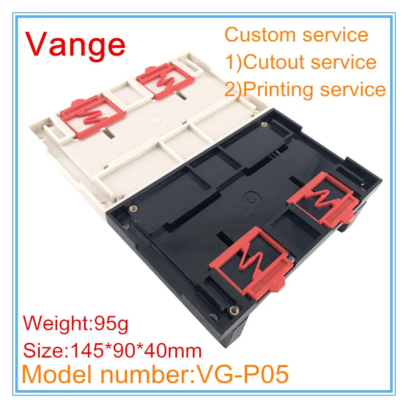 1 шт./партия прессформы делая прессованные оболочки 145*90*40 мм ABS пластиковый корпус корпуса КОРПУСА ДЛЯ din rail Электроника
