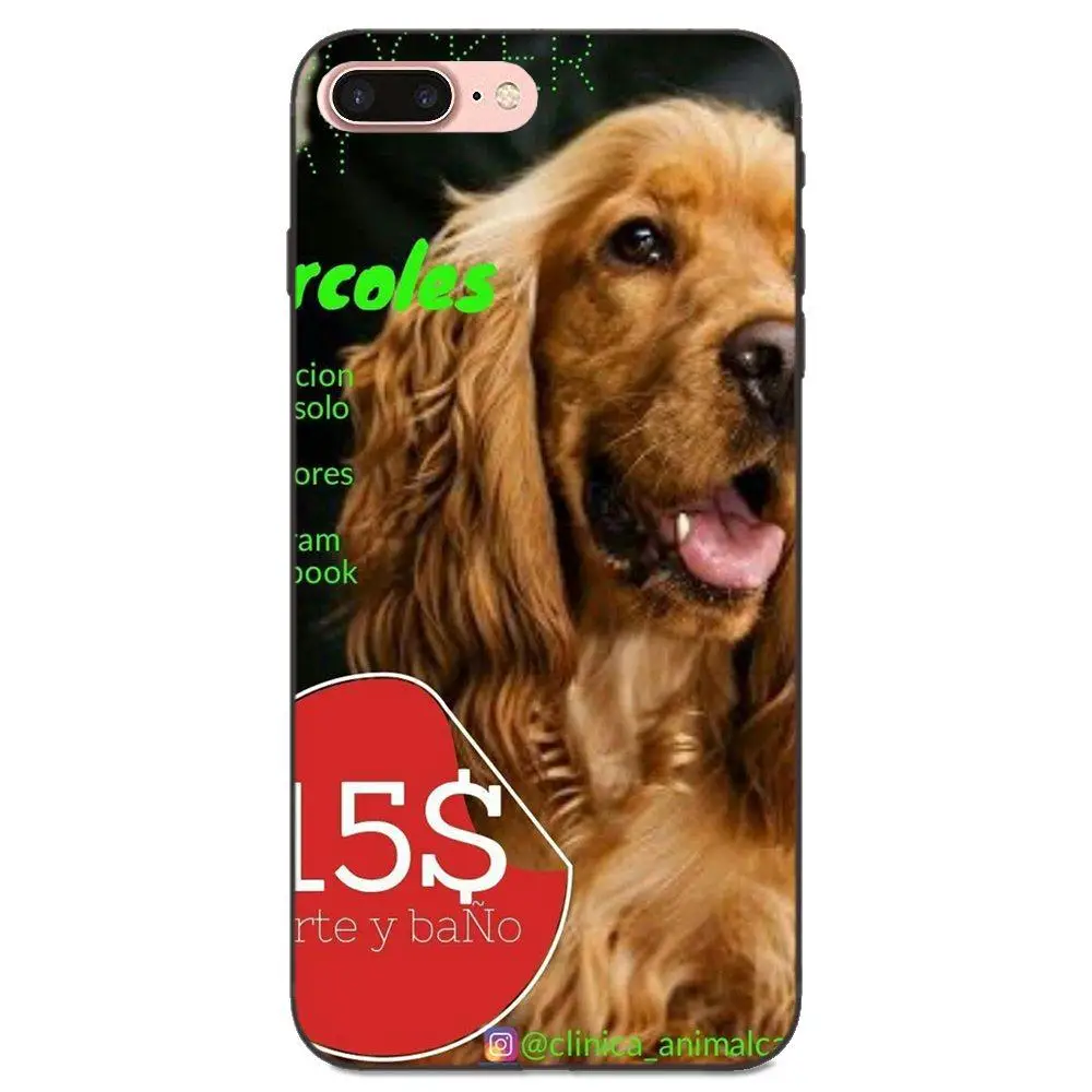 Cocker Spaniels Dog Для Galaxy C5 C7 J1 J2 J3 J330 J5 J6 J7 J730 2017 Ace Core Duo Max Mini Plus Prime Pro TPU