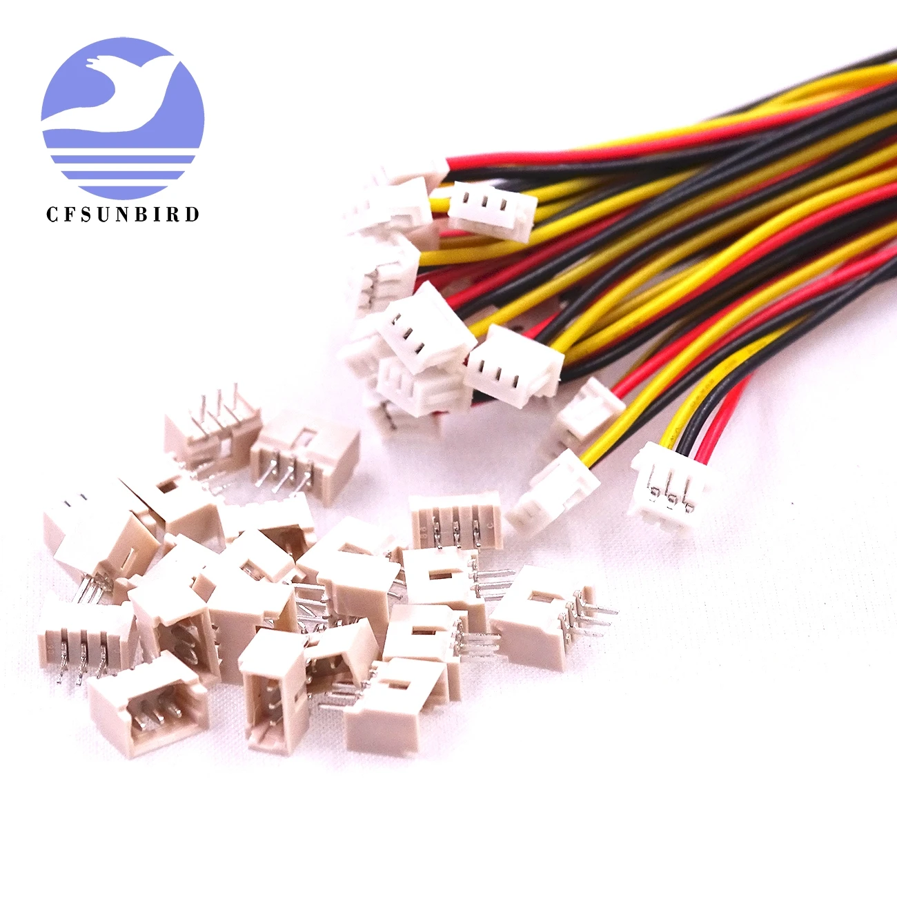 20pcssetJSTConnectors125MM3PinConnectorwithWiresCables100MM