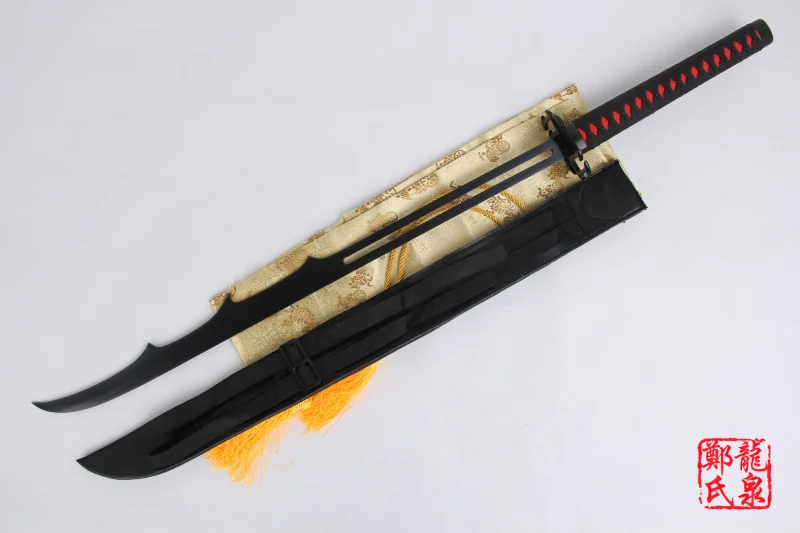 Бесплатная доставка Для отбеливателя аниме меч Ichigo Реплика Bankai режущая луна