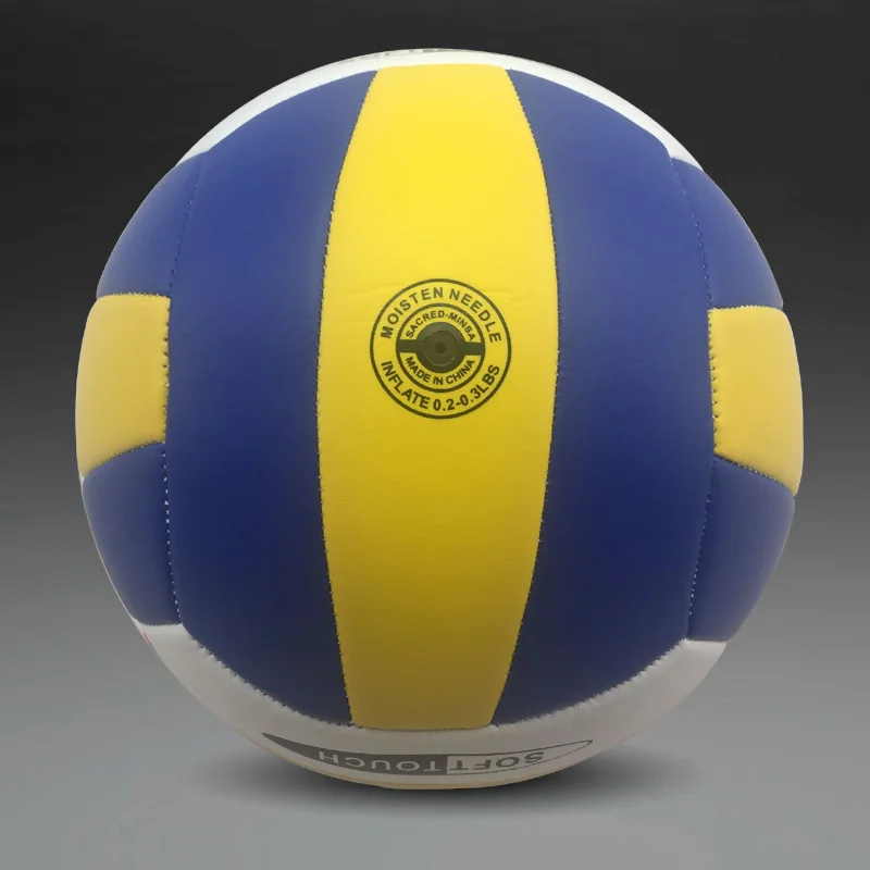 MINSA, розничная, новинка года, фирменный MVB-001 мяч, мягкий, касаться волейбол, размер 5, высокое качество, волейбол бесплатно с сетчатой сумкой+ игла