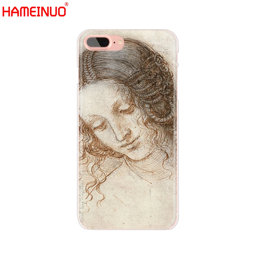 HAMEINUO Италия leonardo da vinci арт Чехол для мобильного телефона iphone X 8 7 6 4 4S 5 5S SE 5c 6s plus