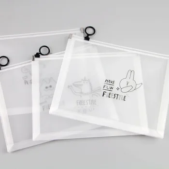 

1pcs 50660 Svetlana SVFL-2610 Set of Naive Freestyle Zipper Bags A5 File Bag