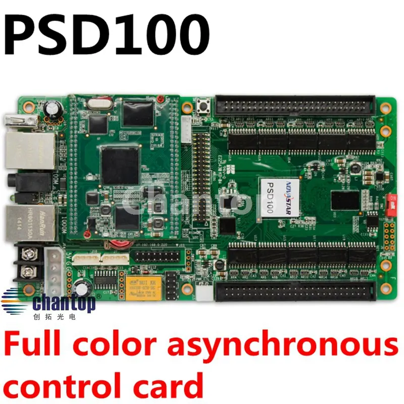 

Nova PSD100 Full Color asynchronous led control card Novastar PSD100 rgb video USB / SD support led TV display controller