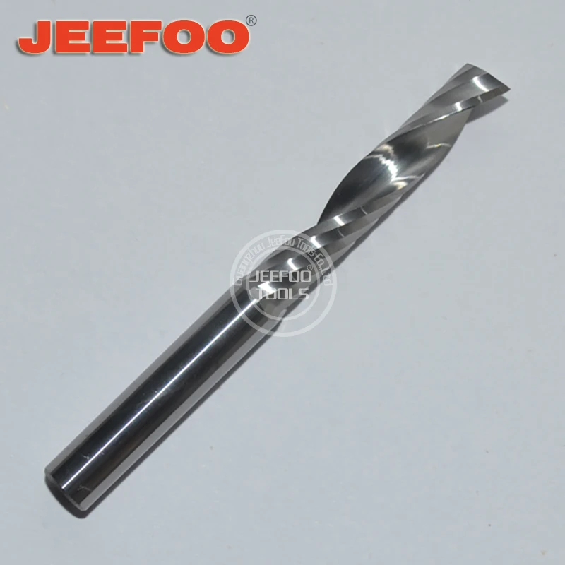 

6*32MM One Spiral Flute Bits Tungsten Carbide End Mill Engraving Tool Bits Wood Router Bits Cutting Tool