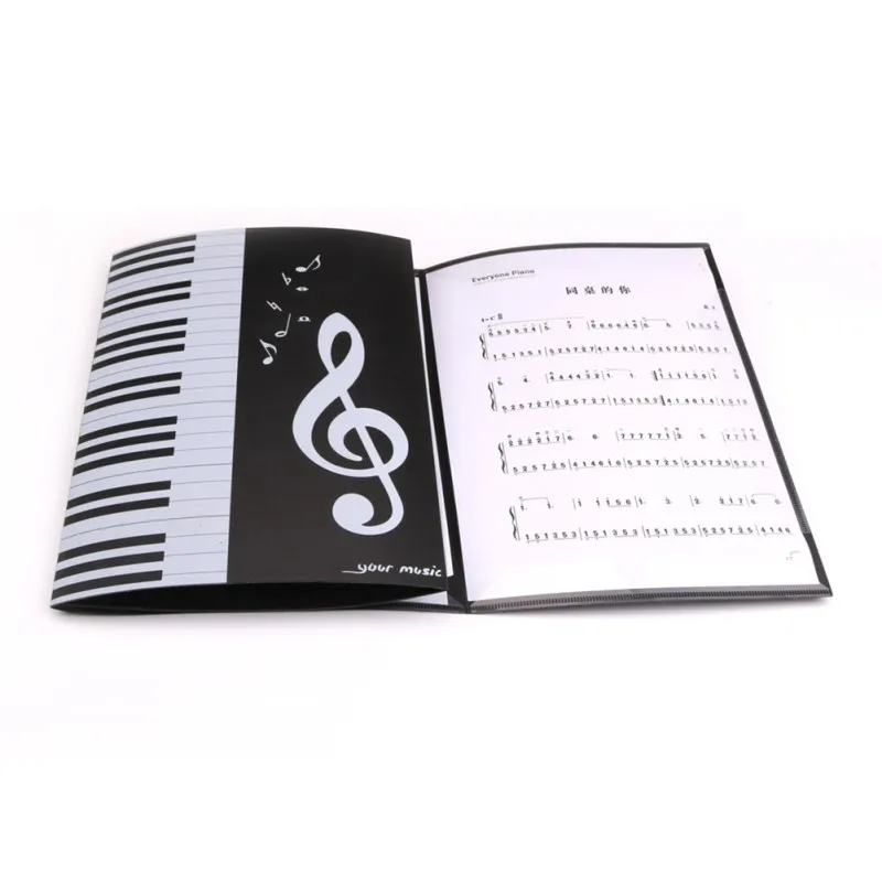 

Smooth Expanded Sheet Music Score Folder A4 Size Document Expanded Piano Score Folder Accessories