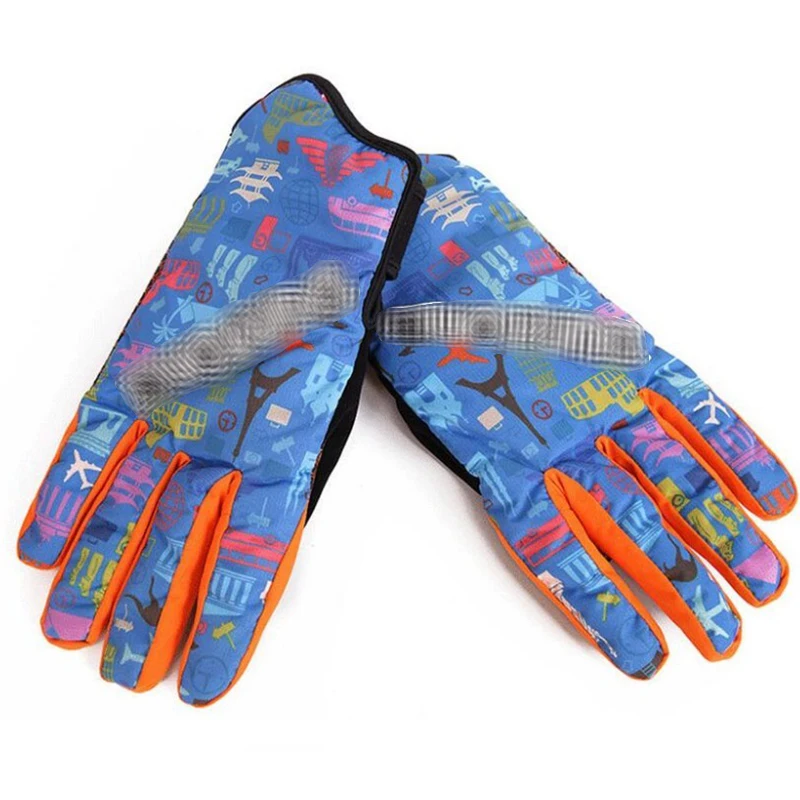 

BOODUN Waterproof Ski Gloves Women Men Winter Outdoor Mountain Breathable Snowboard Gloves Windproof Guanti Motor Gloves