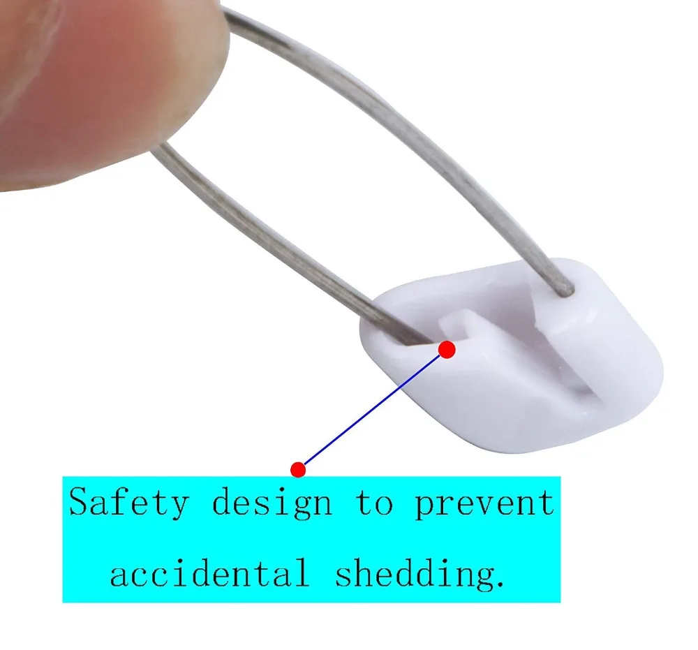 20 шт., пластиковые булавки для безопасности головы, для малышей, детей, ткань, подгузник, замок, брошь, пряжки, 2 размера, цветные игольчатые булавки, швейные инструменты