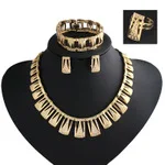 Набор серьги Цепочки и ожерелья Аксессуары Четыре комплекта прекрасных США подарок серьги браслет Цепочки и ожерелья Кольцо ювелирные наборы