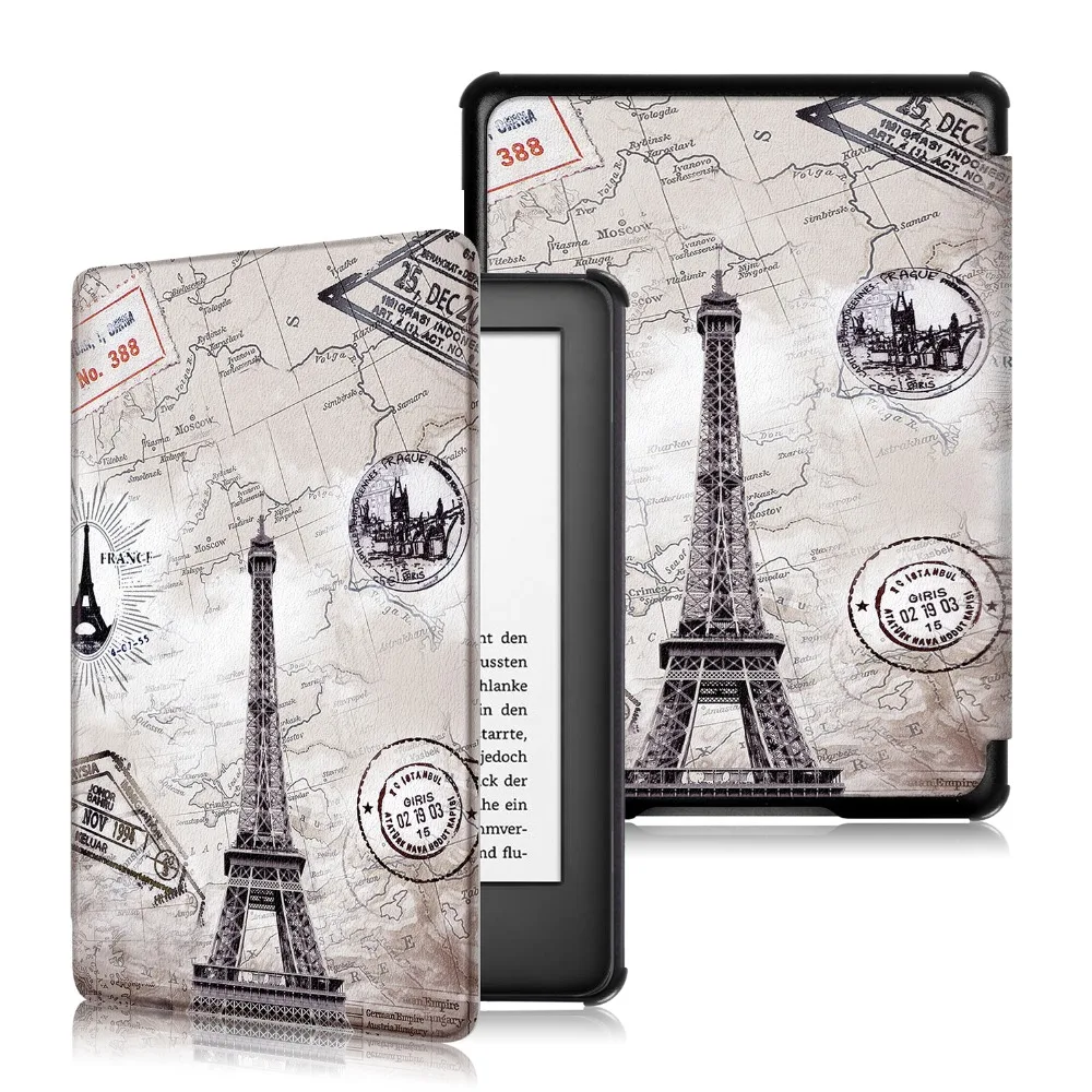 

Case For Amazon All-new Kindle for 2019 Kindle 10th 6 inch Case PU Leather Magnetic Back Shell