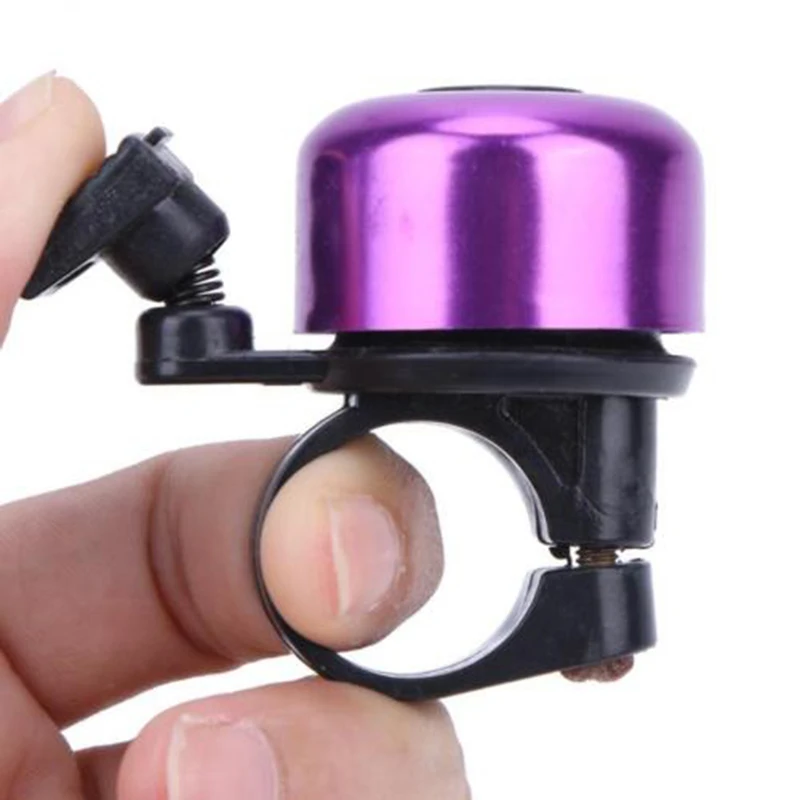 

Safety Cycling Bicycle Handlebar Metal Ring Black Bike Bell Horn Sound Alarm Bicycle Accessory Outdoor Protective Bell Rings