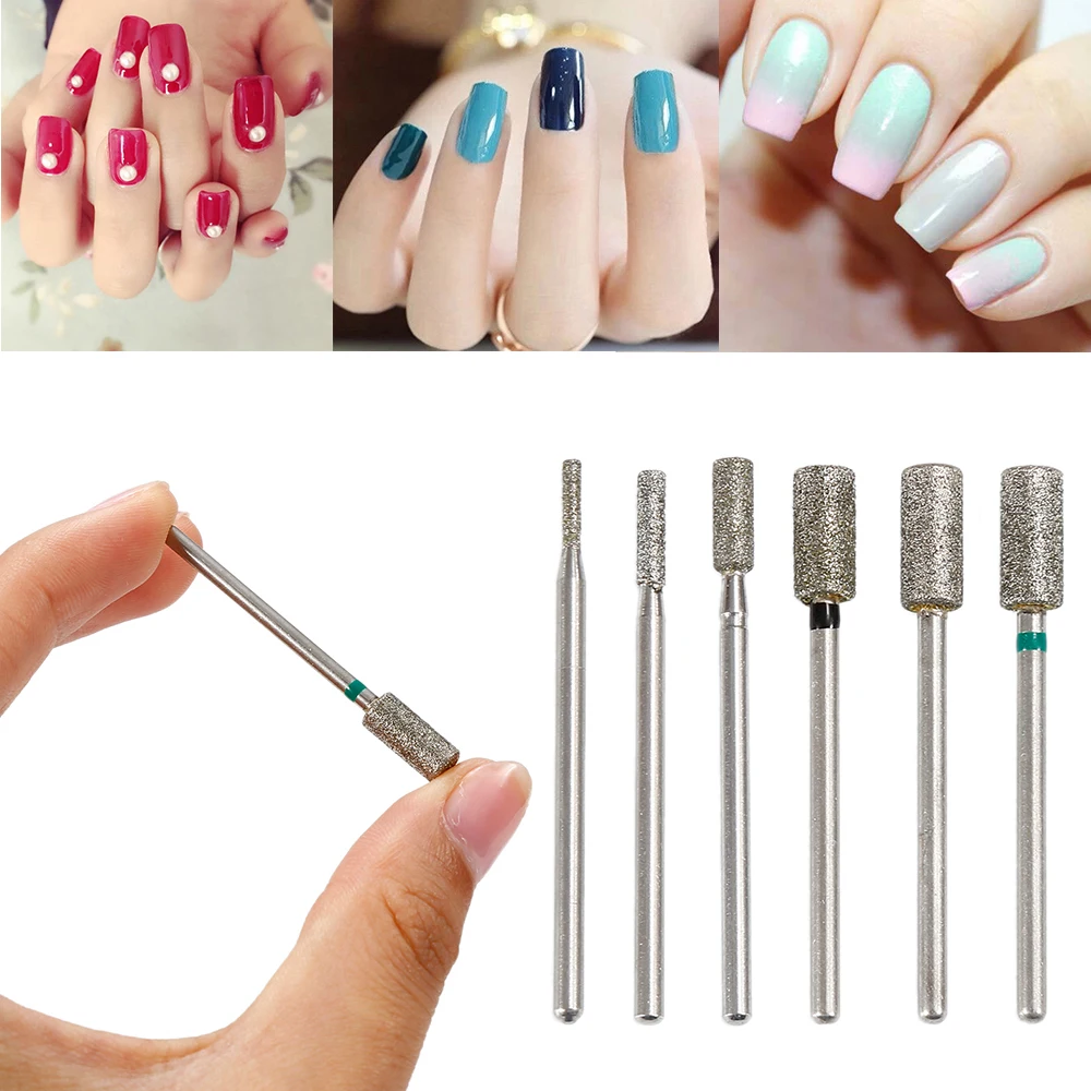 2.34mm Shank diamond Grinding Head Burr Bits Nail Art ...