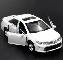 1:36 alloy pull back Toyota Camry model, high simulation 2 open door car toys, metal castings, toy vehicles, free shipping