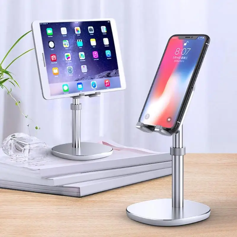 NUOXI Q1 Universal Mobile Phone Tablet Desktop Holder Non-Slip Adjustable Stand 35 Degree Up and Down Angle Adjustment