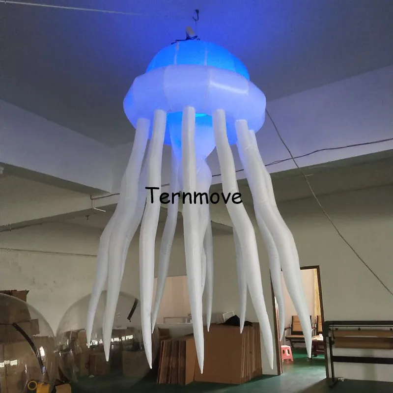 inflatable hanging decorative lighted Jellyfish led light jellyfish party wedding stage balloon | Игрушки и хобби