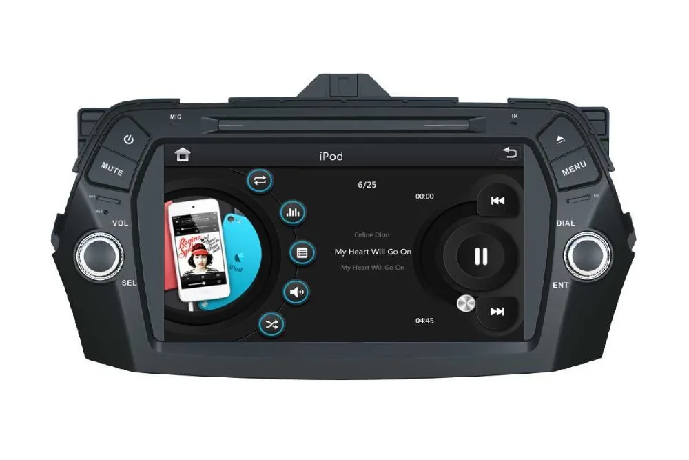 8'' 2 din Car radio gps for SUZUKI CIAZ with GPS/Bluetooth/Radio AM FM