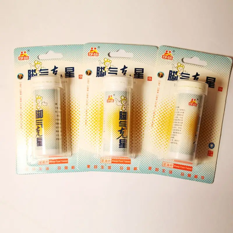 

1 Bottle Fungal Nail Treatment Detox Foot Soak Effervescent Tablets Long-Term Relief Skin Cracking Psoriasis Peeling Beriberi