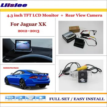 

Auto Camera For Jaguar XK 2012 2013 In Car 4.3" Color LCD MonitorRear Back Up Camera Park Parking System