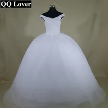 QQ Lover 2017 New Bling Bling Shining Crystals Off the Shoulder Ball font b Gown b