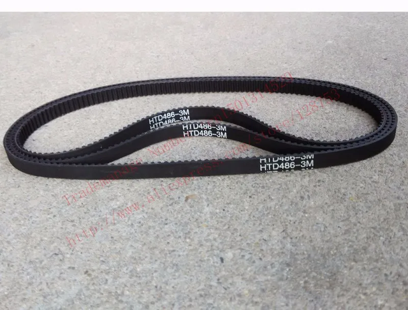 dentes 159 largura 10mm borracha fechado-loop 477-3m-10