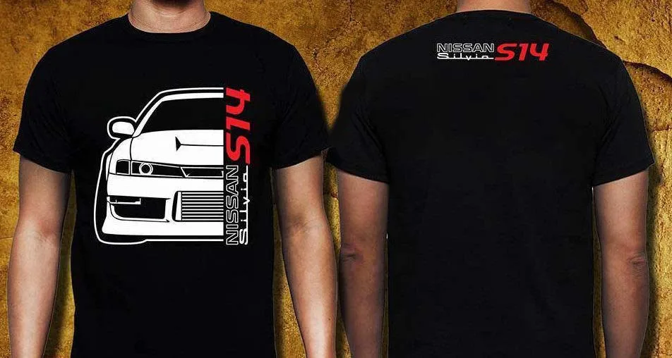 

2019 Hot Sale 100% cotton Classic Japanese car fans Silvia S14 Tee SHIRT