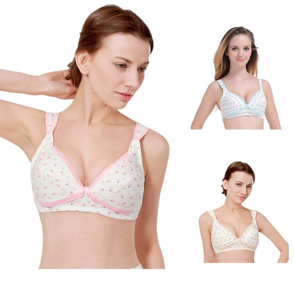 

Women Feeding Nursing Pregnant Maternity Apple Bra Breastfeeding Underwear Sujetador de lactancia Maternity supplies attractive