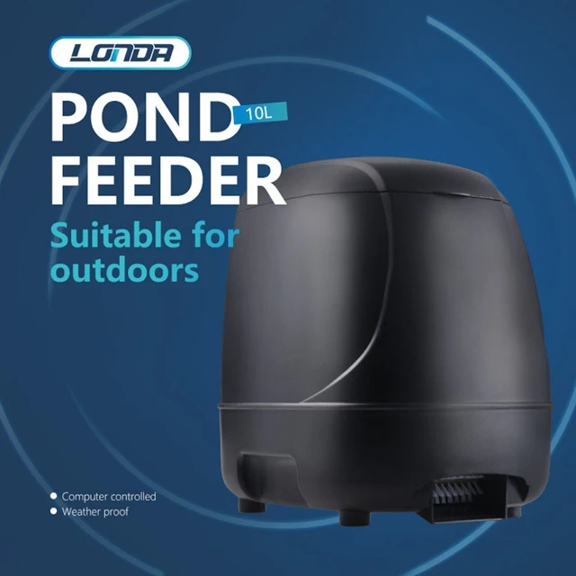 10l automatic fish feeder