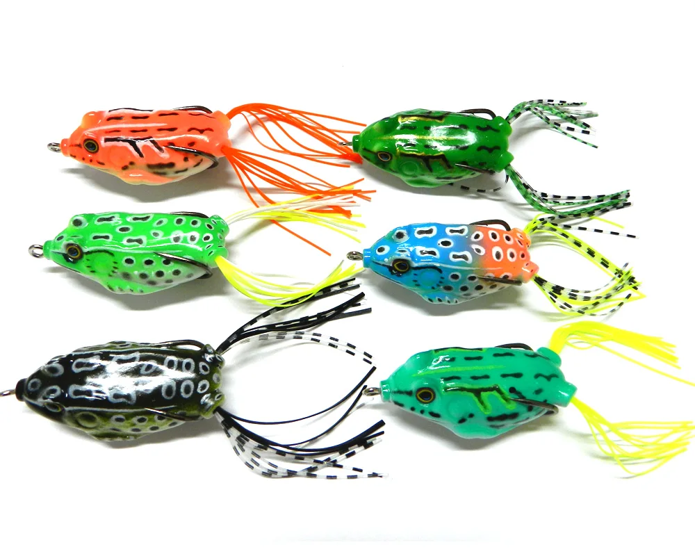 

FO003 Rayfrog 5.5cm new six-color blackfish designed to kill direct 12.5g fishing lures wholesale